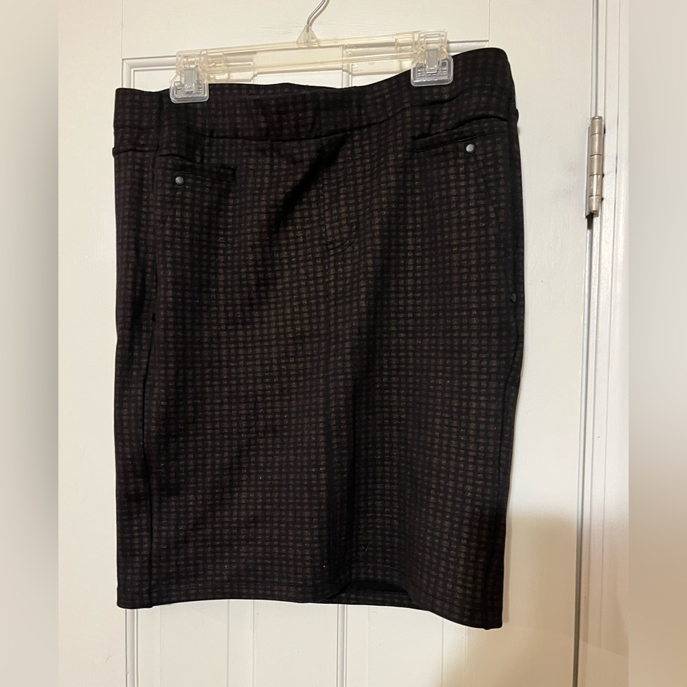 Liverpool Black Pencil Skirt Knee-Length Work